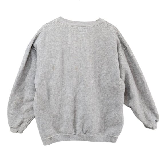 Vtg Cheyenne River Vail Sweatshirt Mens Grey Long Sleeve Embroidered Size XL - Picture 2 of 9